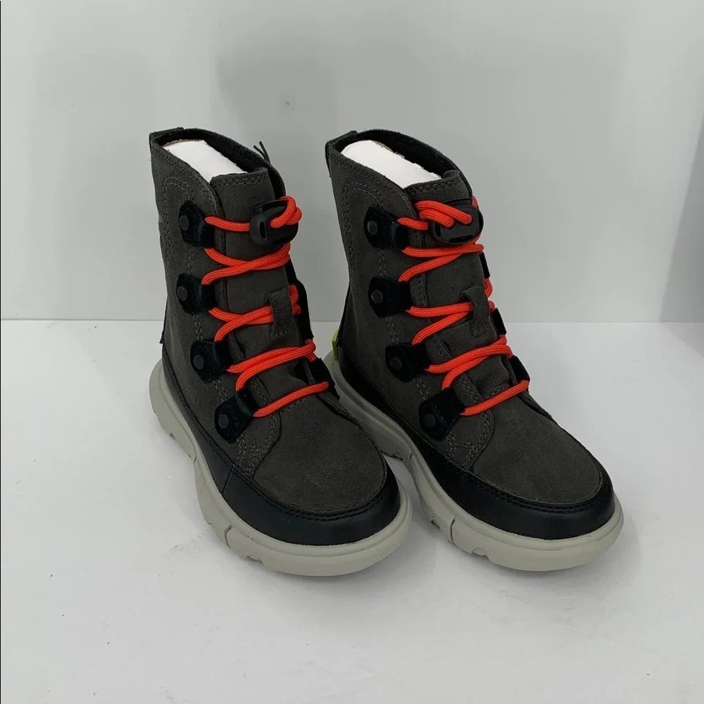 Sorel Explorer snow boots waterproof winter Toddler black insulated warm new 10